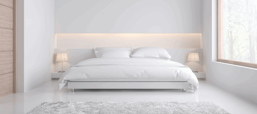 Diseno sin titulo 2 - ¿Minimalismo en el dormitorio? Cómo un buen colchón es todo lo que necesitas